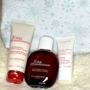 Eau Dynamisante Treatment Fragrance, and a free gif bag